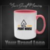 Photo Print Mug ( Inner PINK )